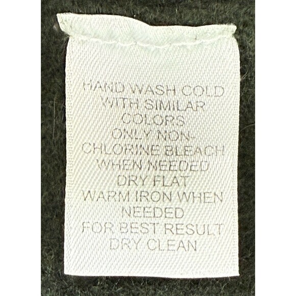 Prive Women’s 100% Cashmere Dark Green Sweater Quiet Luxury Timeless Classic XS - Picture 6 of 8